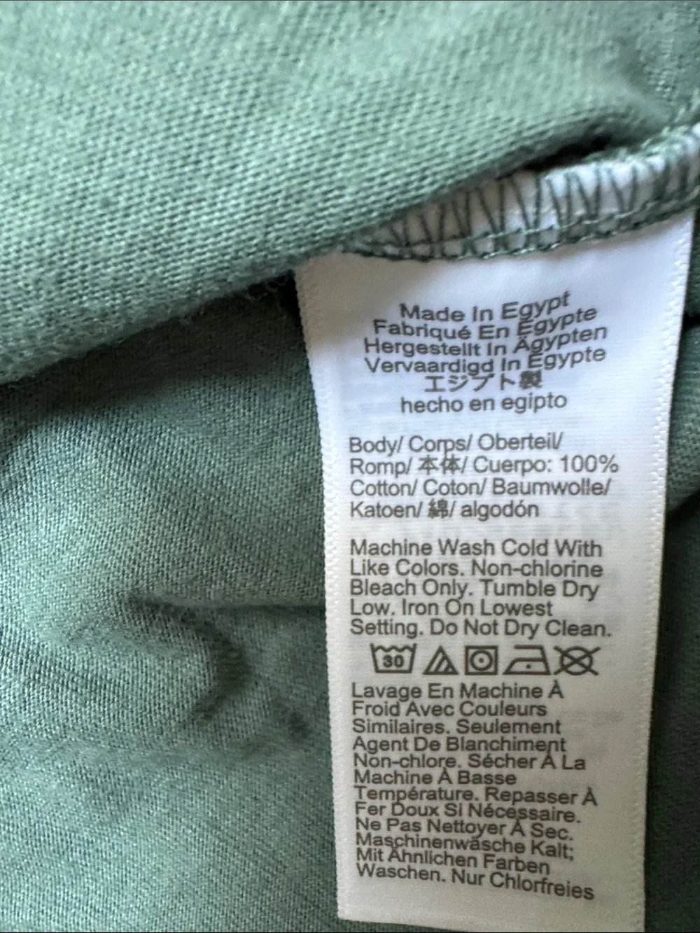 J.Crew Relaxed Fit Heritage Tee Men's Long Sleeve Crewneck Shirt - Green
